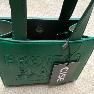 PBW - VEGAN LEATHER MINI BAG: GREEN CISE MINI BAG